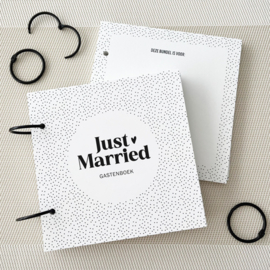 Invulbundel | Gastenboek | Just Married