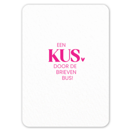 Kaart | Kus door de brievenbus