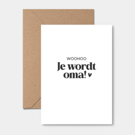 Kaart | Woohoo, je wordt oma