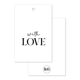 Cadeaulabel | With love
