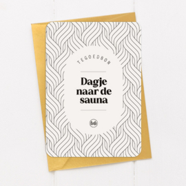 Tegoedbon | Dagje naar de sauna