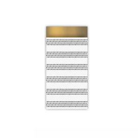 Cadeauzakjes | Raster stripes | 7 x 13 cm | 5 stuks