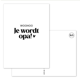 Kaart | Woohoo, je wordt opa