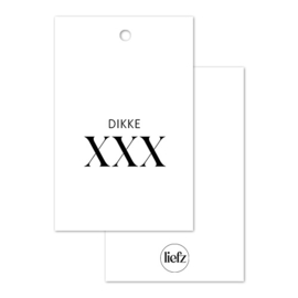 Cadeaulabel | Dikke kussen