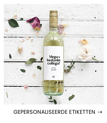 Fles etiket op maat