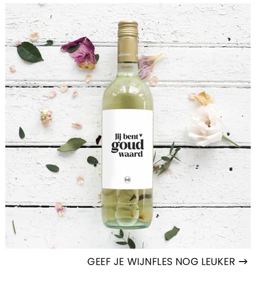 Fles etiketten gepersonaliseerd