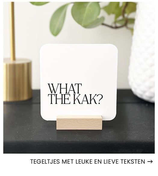tegeltjes met tekst