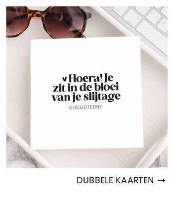 Dubbele kaarten, Wenskaarten