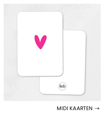 Midi kaarten, A7 cadeaukaartjes