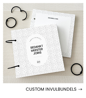 Gepersonaliseerd invulboek