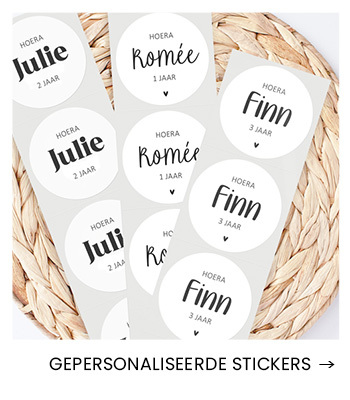 Gepersonaliseerde stickers