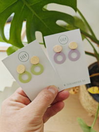 Dani (goud-pastelgroen)
