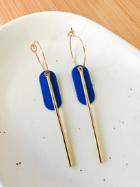 Mia (blauw-goud)