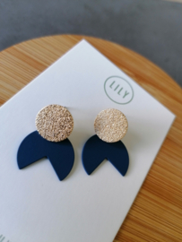 Pipa (goud-blauw)