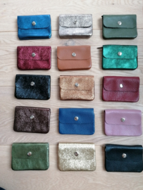 Lederen portemonnee (verschillende kleurtjes)