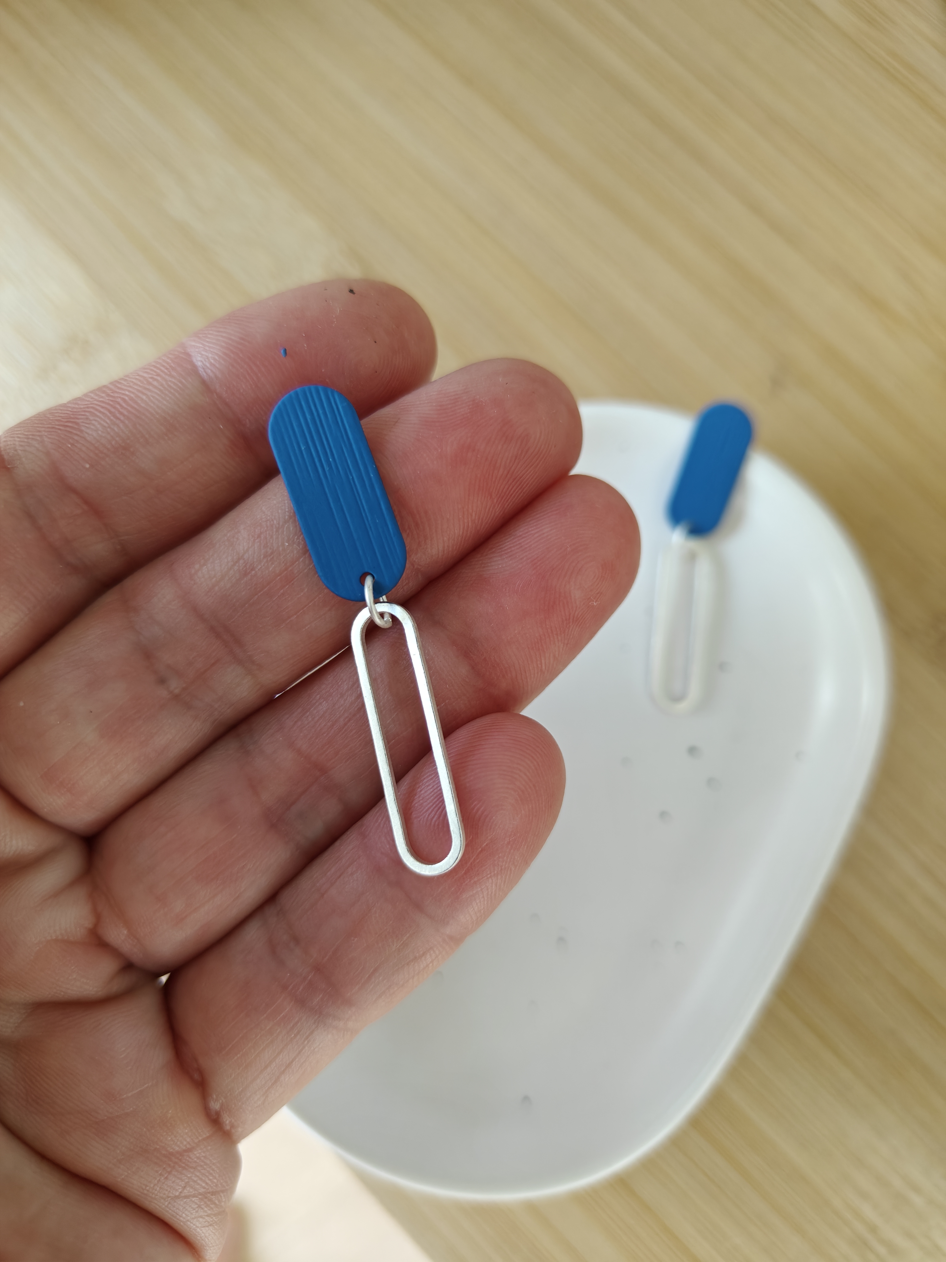 Dora (blauw-zilver)