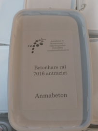 Betonhars ral 7016 antraciet per 2,5L