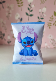 Gepersonaliseerde Stitch chips / popcorn zakjes