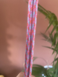 Telefoonkoord roze/multi