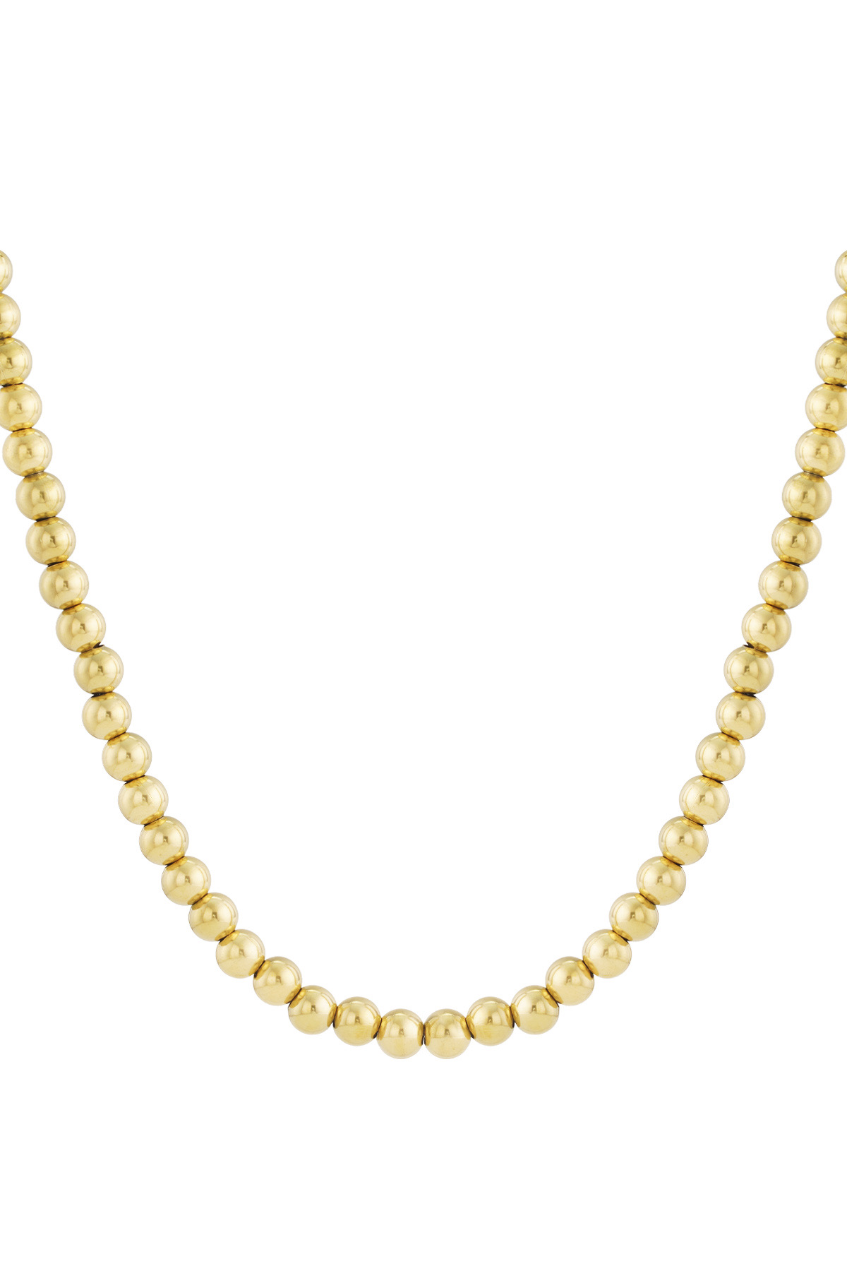 Ketting kralen goud