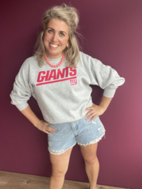 Sweater grijs giants