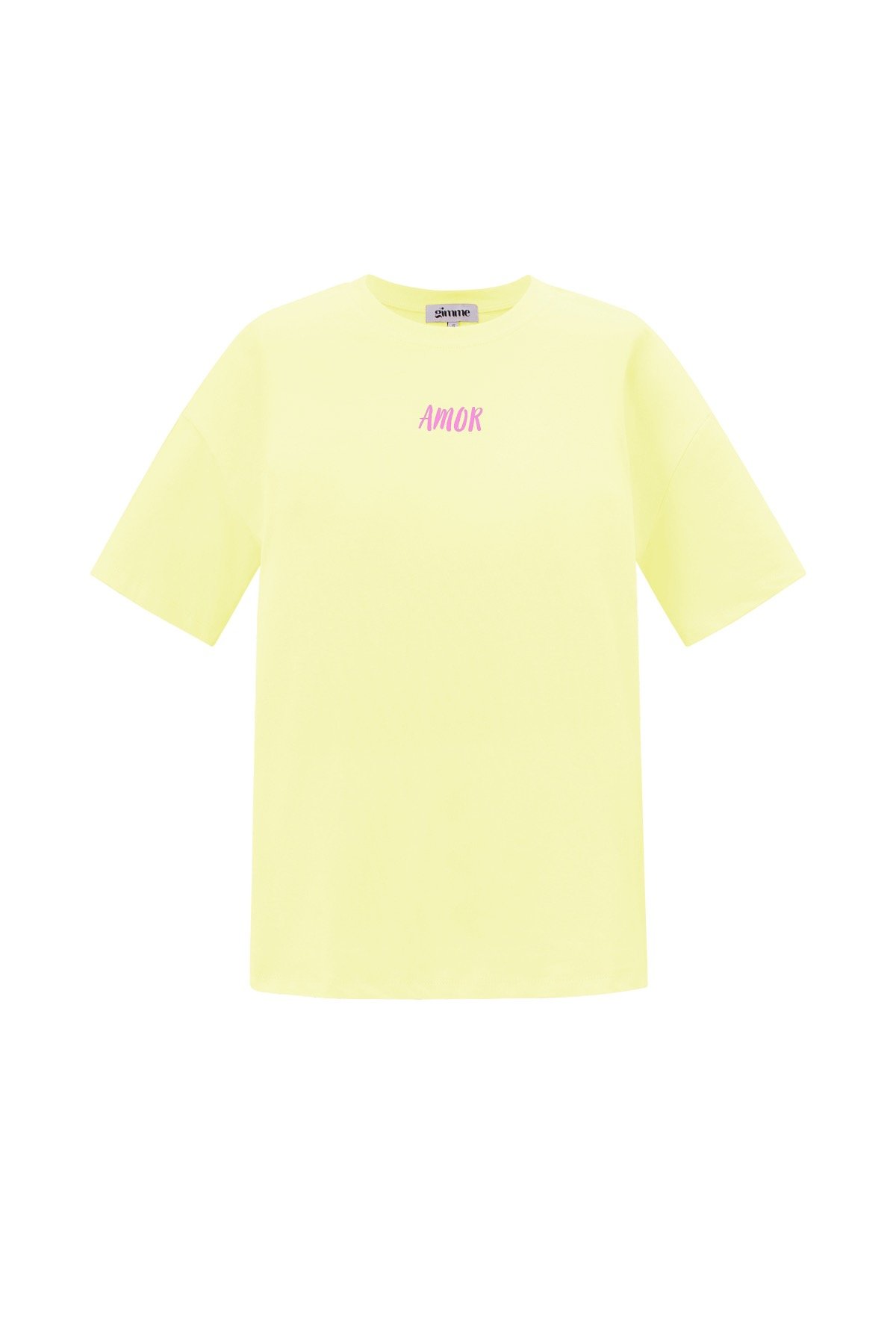 T-shirt oversized amor