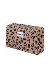 Make up tas panterprint groot
