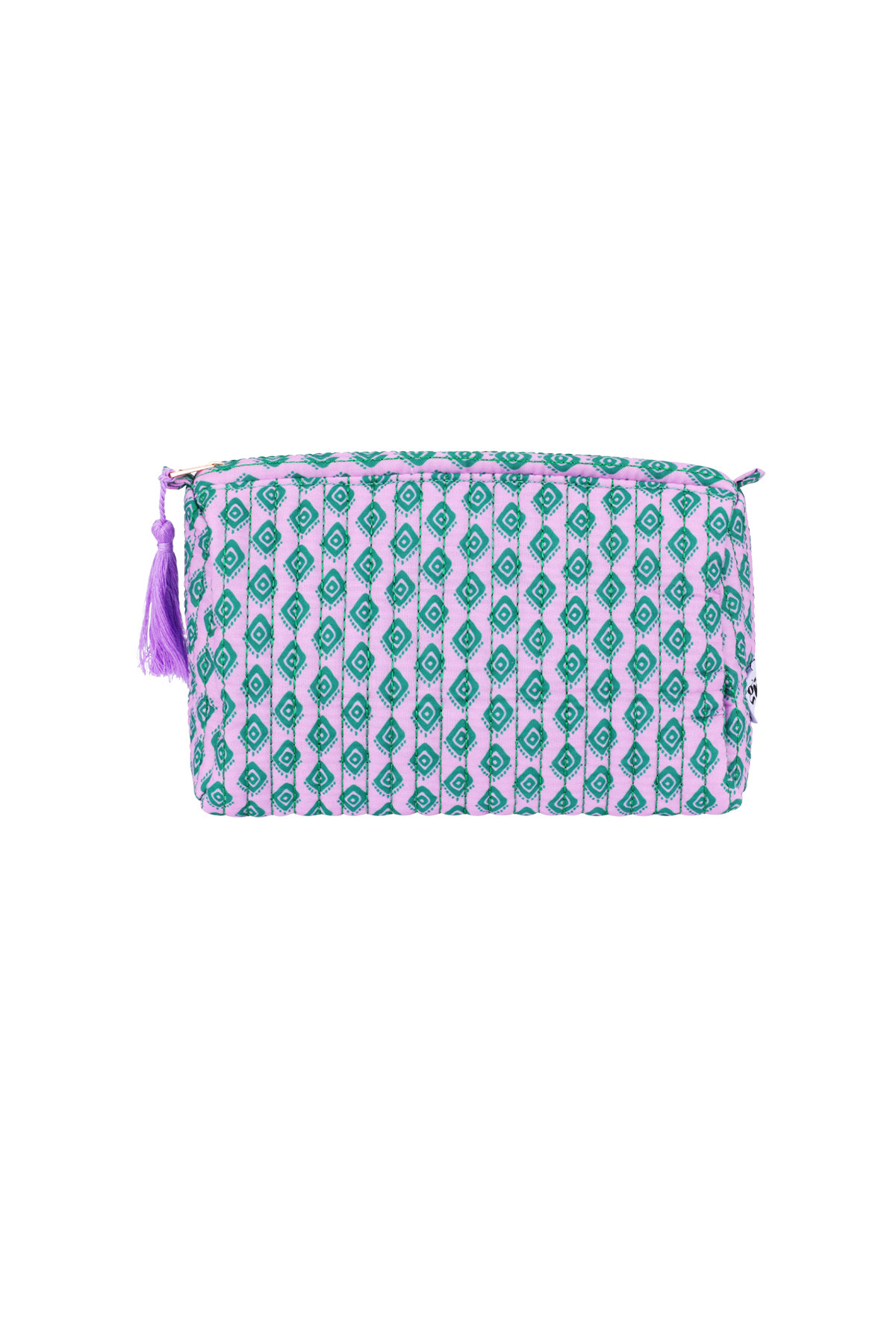 Toilettas retro lila groot
