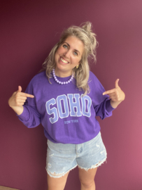 Sweater Soho paars