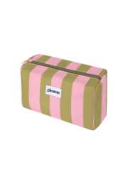 Make up tas groen/roze groot