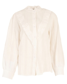 Blouse broderie wit