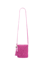Ibiza vibe tas fuchsia