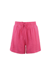 Short gestreept roze