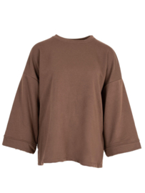  Sweater oversized bruin