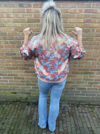 Bomberjack bloem gekleurd