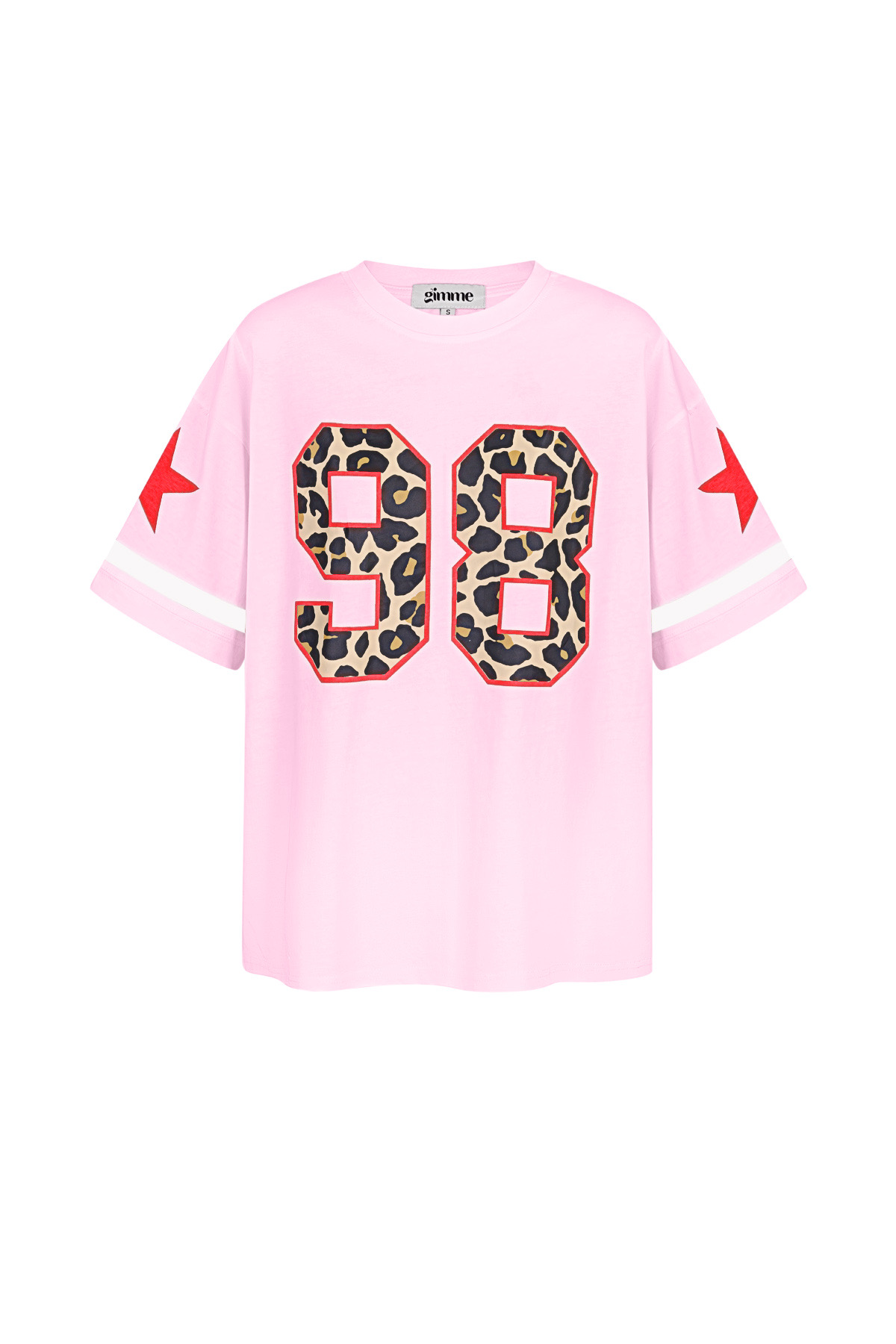 T-shirt sporty roze