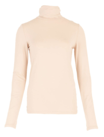 Truitje met turtleneck beige