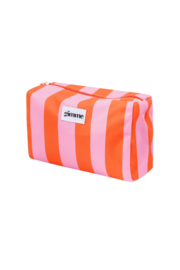 Make up tas roze/oranje groot