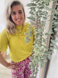 Top lime groen
