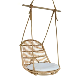 Hangfauteuil Bali - Rotan ✫ Met Kussen -Gratis verzending