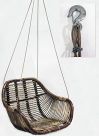 Flying Chair Antique met  kabels en zacht kussen -Gratis verzending