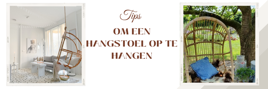 Hoe hang ik een hangstoel op?