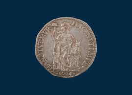 Overijssel: 1 Gulden 1734