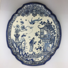 Chinoiserie wall plaque