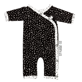 Prematuur | Boxpakje | No Colour Collection Piping Black Dots - Ecru Dots