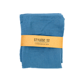 Swaddle | XL Hydrofieldoek - Jeans blue