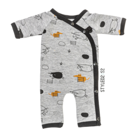 Prematuur | Boxpakje | Grey Sheep Collection Piping Grey Sheep - Black