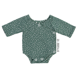 Prematuur | Overslag Romper duo | Mint Confetti Collection Confetti - Dots