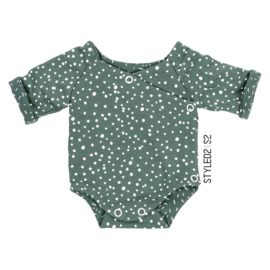 Prematuur | Overslag Romper duo | Mint Dots Collection Dots - Confetti