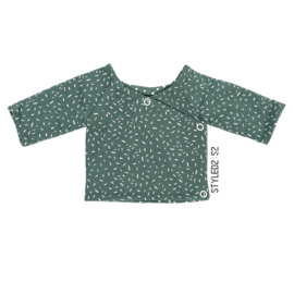 Prematuur | Overslag shirt duo | Mint Confetti Collection Confetti - Dots